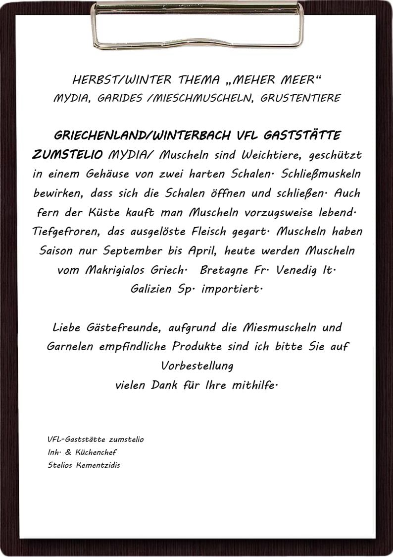 Jeden Donnerstag ist Fischtag